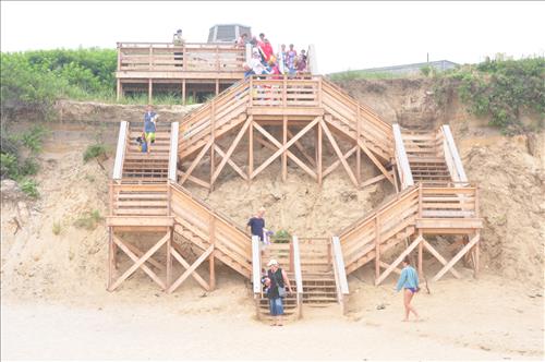 CACO Beach stairs