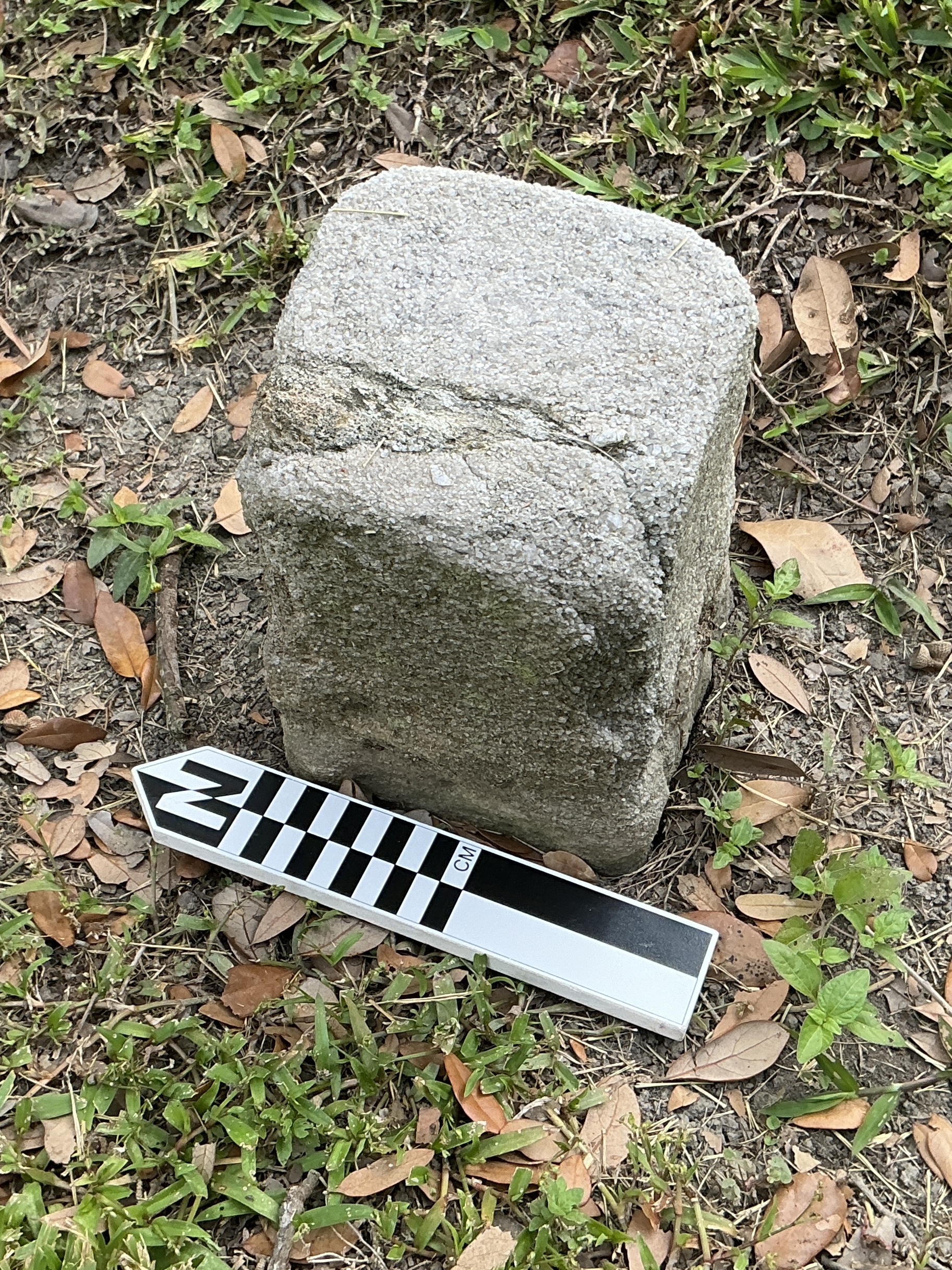 Extra image of flat marble marker