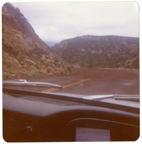 Road repair and sealcoating of Kolob Canyon Road.