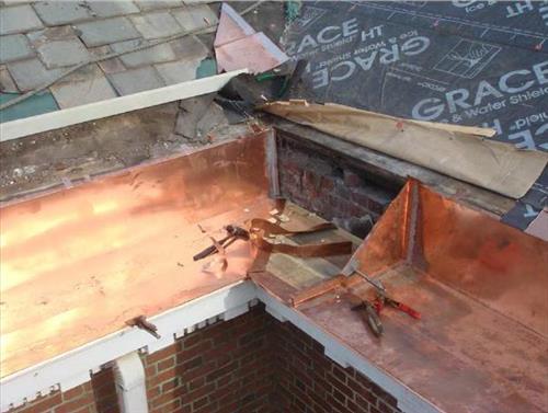 Clark Atlanta University; Arnett Hall roof restoration September 2010