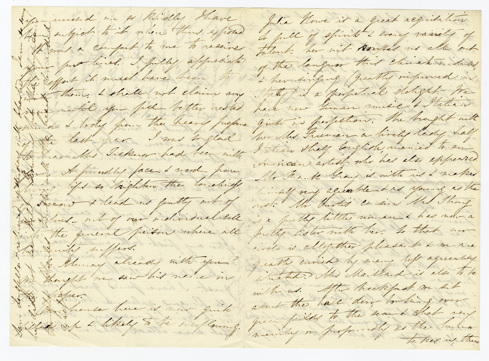 Manuscript letter