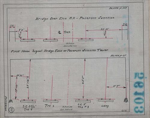 56103.LB--clearance sketches--Structures less than 8 feet from center line of track or less than 22 feet above top of rail [Group 09]