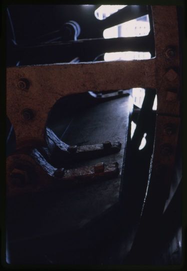 Interior details of the Eppleton Hall (built 1914; tugboat) upon her arrival in San Francisco from Newcastle, England
