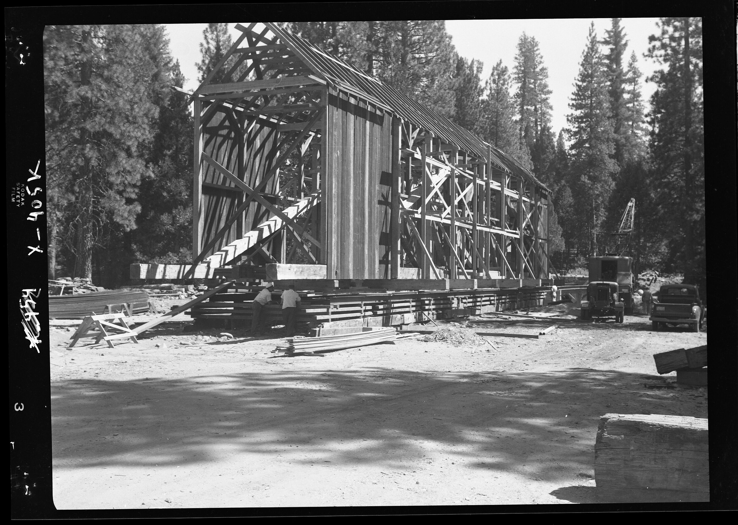 Repairs to Wawona Covered Bridge.