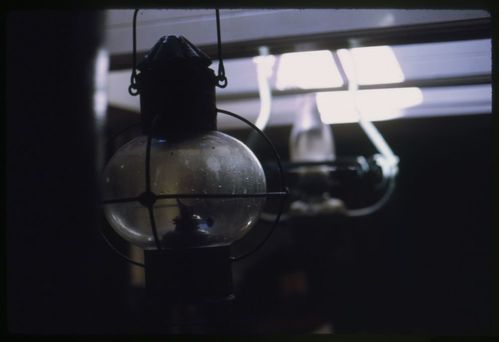 Interior details of the Eppleton Hall (built 1914; tugboat) upon her arrival in San Francisco from Newcastle, England