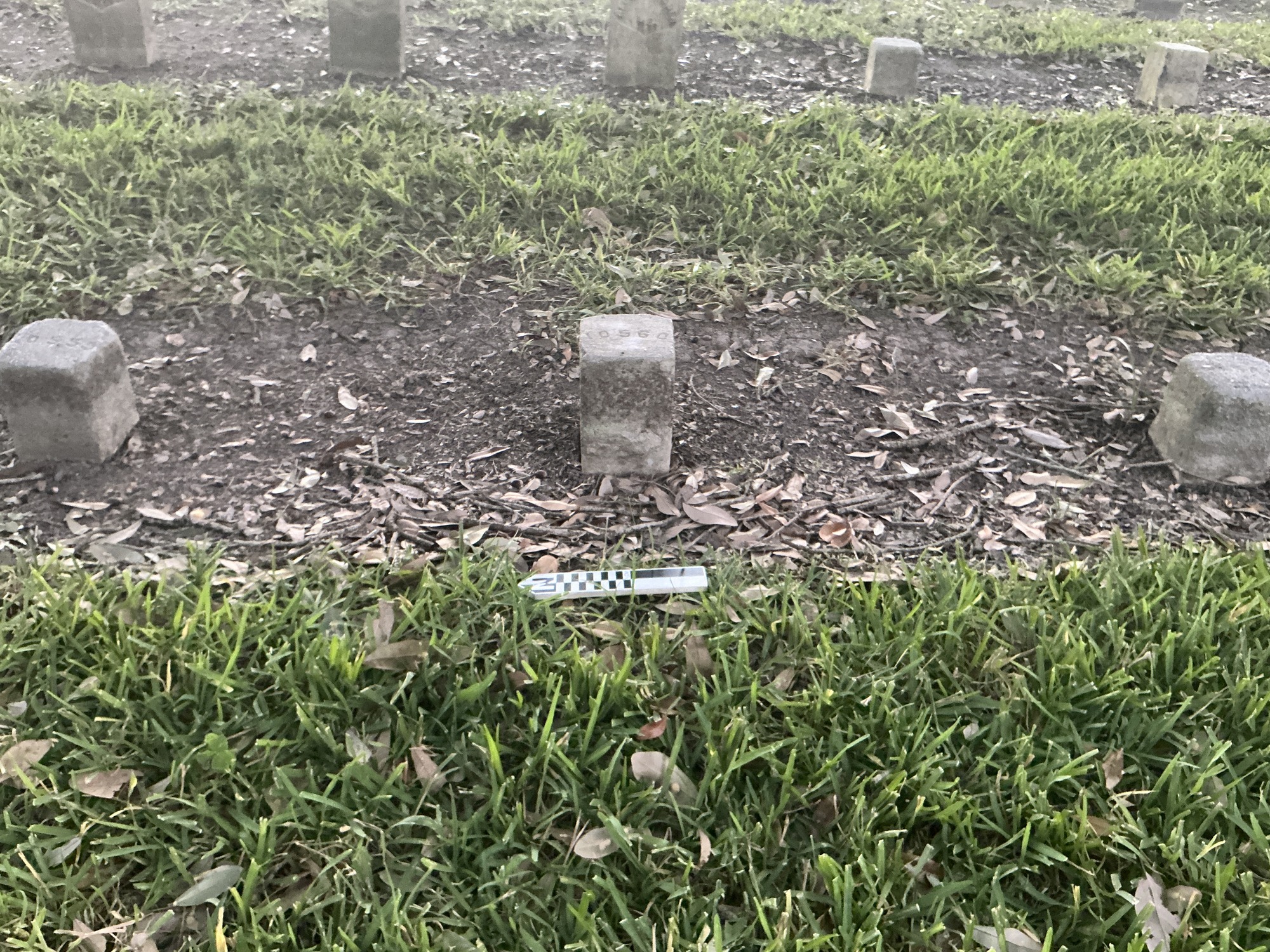 Extra image of flat marble marker