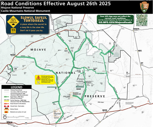 Road map of conditions effective August26,2025