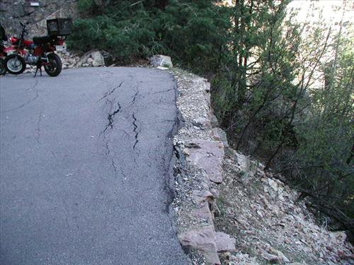 fy06 Rehab cave trail for visitor safety