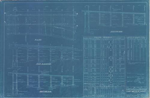 20439.BL-(GROUP 1) Elmira, NY--East Water Street Viaduct [1928]
