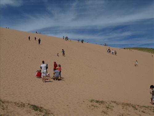 SLBE Dune Climb Family Fun