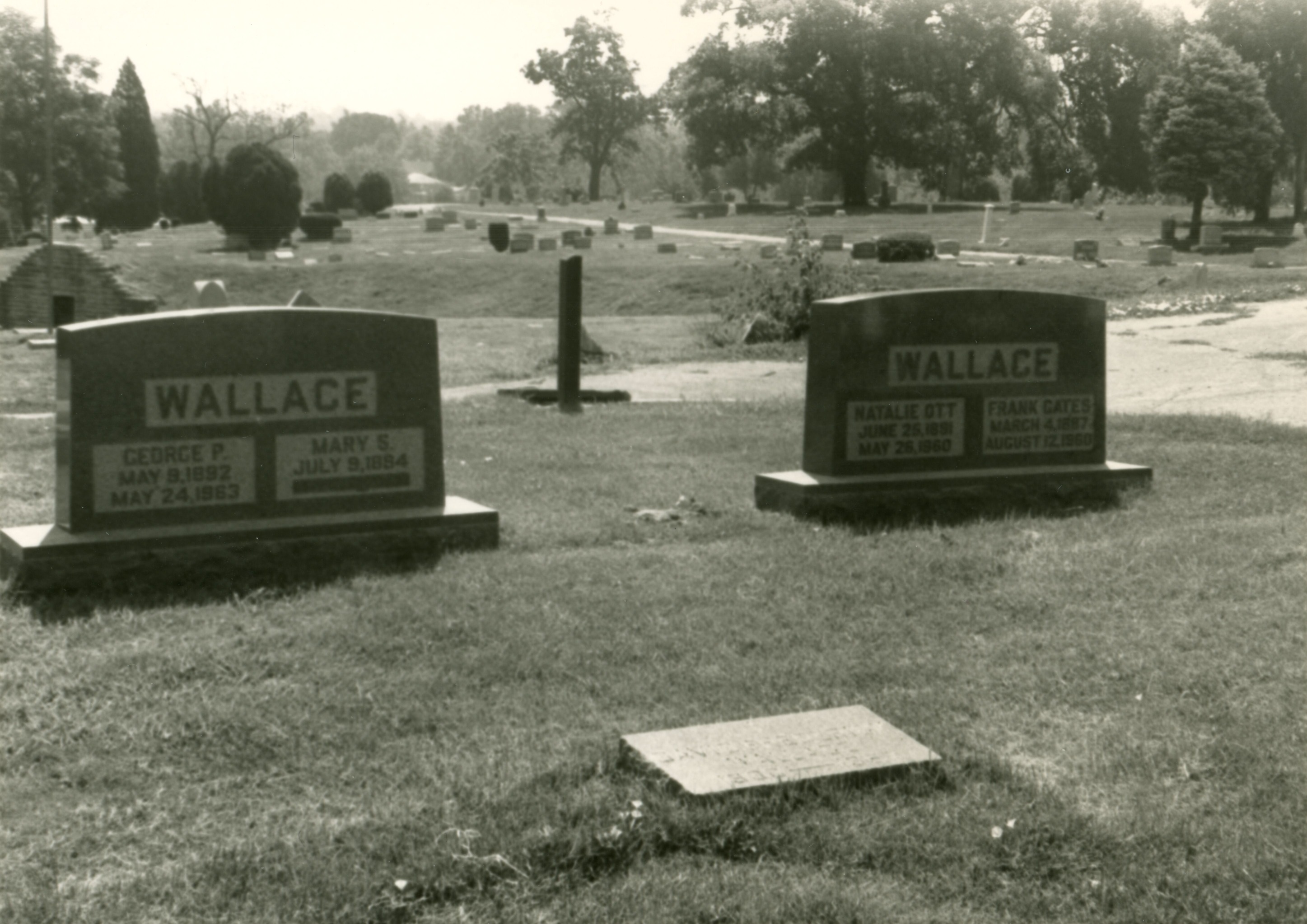 Wood lawn cemetery George P and Marys, Frank, Nat)