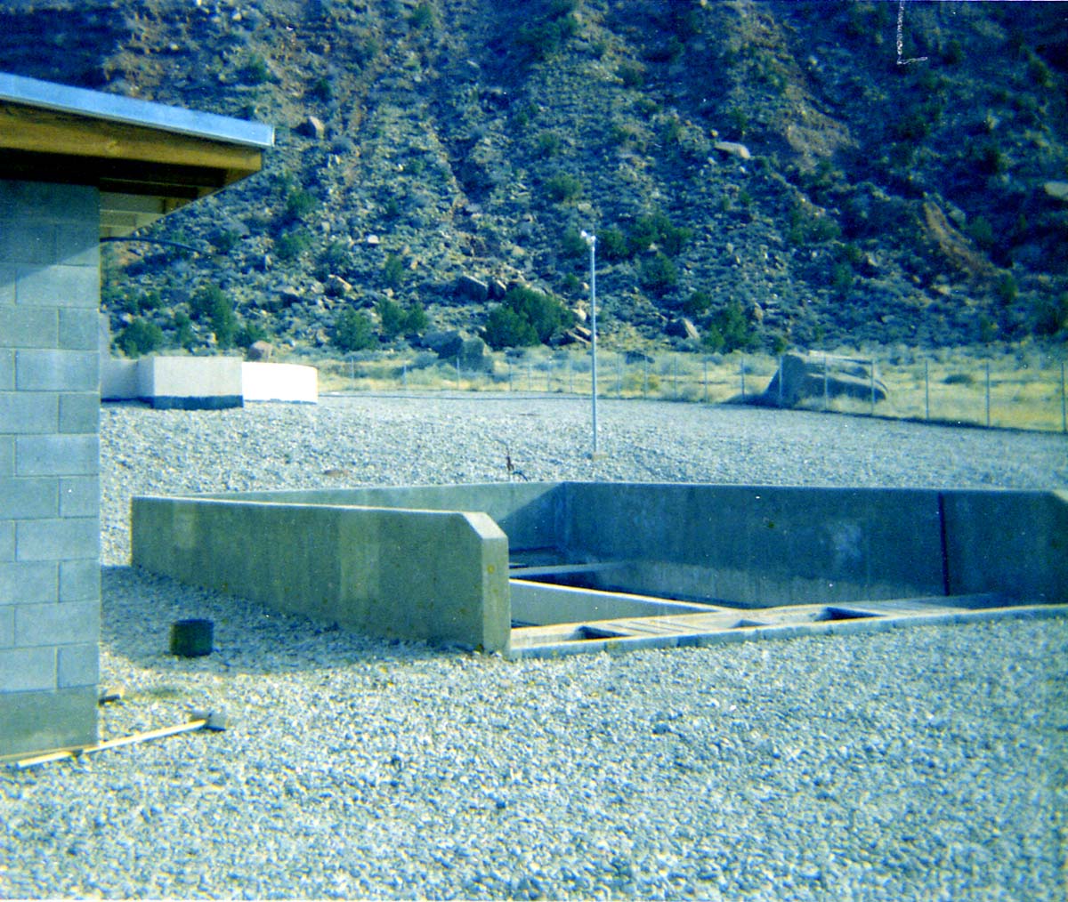 Sewer treatment plant.