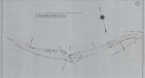 52421.LK--Property Map--Warren Railroad--Washington to Bridgeville, NJ