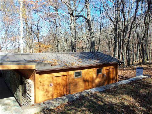 Replace Exterior of Pinnacle Comfort Station -CUGA