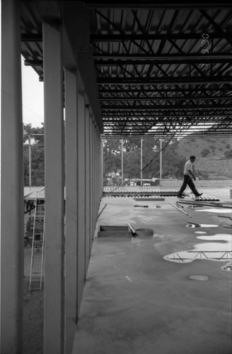 Construction of headquarters addition.