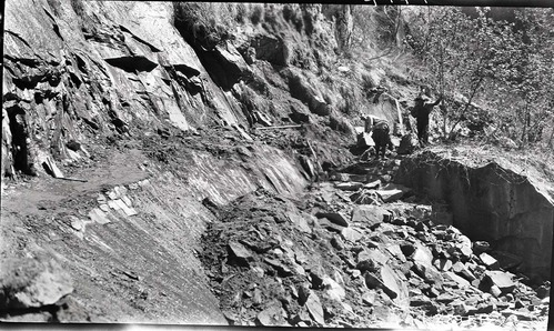 Narrows Trail construction.