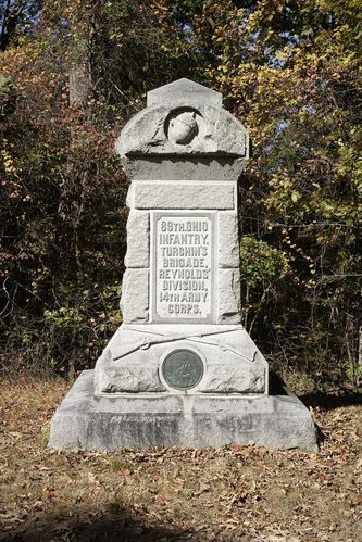 Eighty-Ninth Ohio Infantry Regiment Monument