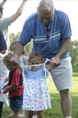 Music in the Meadow pre-concert activities at Cuyahoga Valley National Park