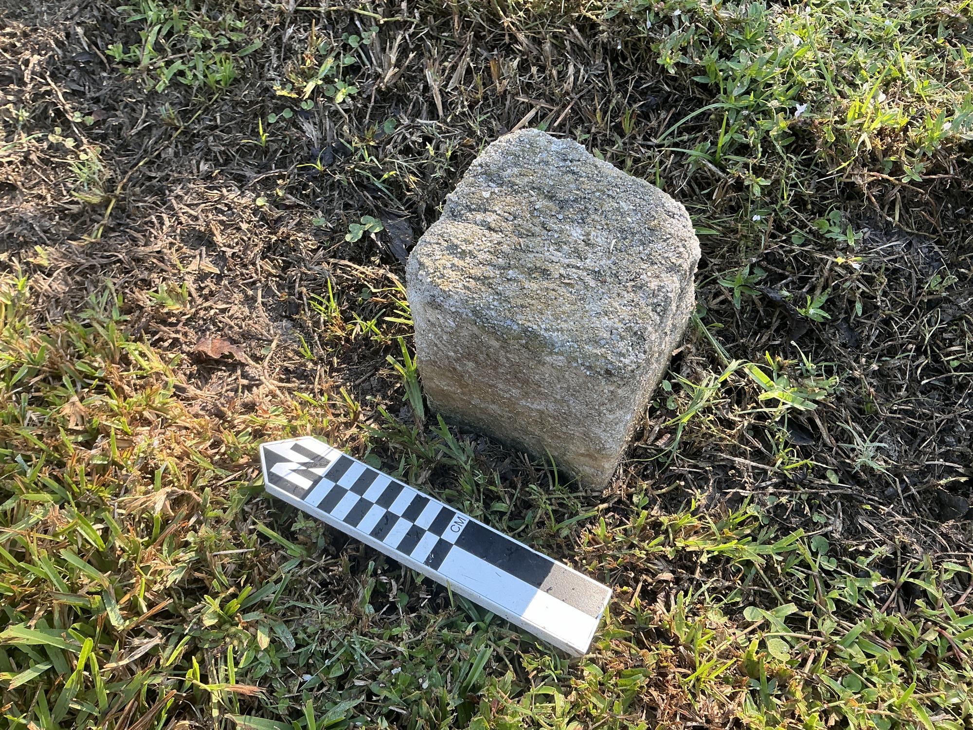 Extra image of flat marble marker