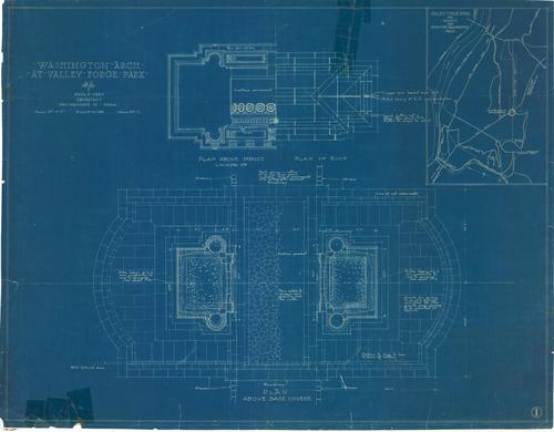 Memorial Arch at Valley Forge: Sheet 1