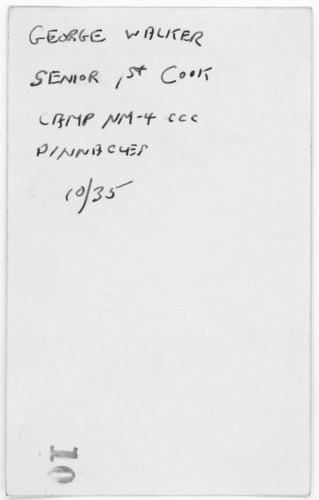 (Reverse) First Cook at Camp Pinnacles