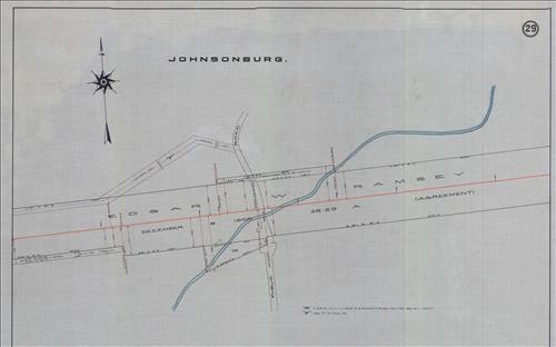 52408.LK--Property Map--Lackawanna Railroad of New Jersey--Slateford, PA to Hopatcong, NJ