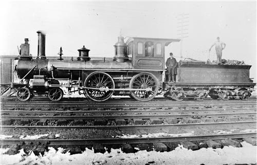 011/001.130--Central Railroad of New Jersey Railroad Locomotive [GROUP 02]