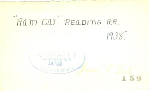 Unknown location--Reading ram car
