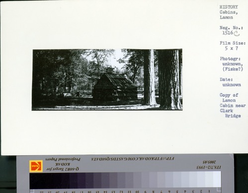 Copy of Lamon Cabin near Clark Bridge