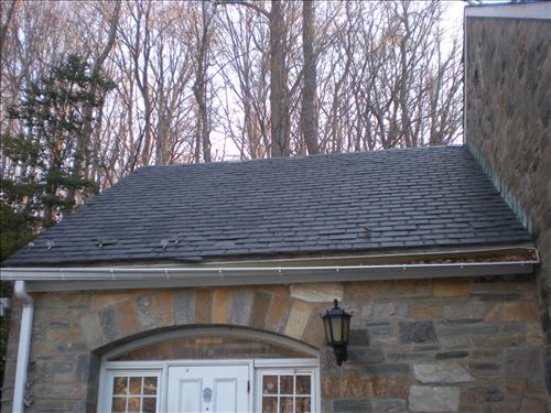 FEB10SNOW  repair and replace slates on USPP D3 substation roof - 03-01-10