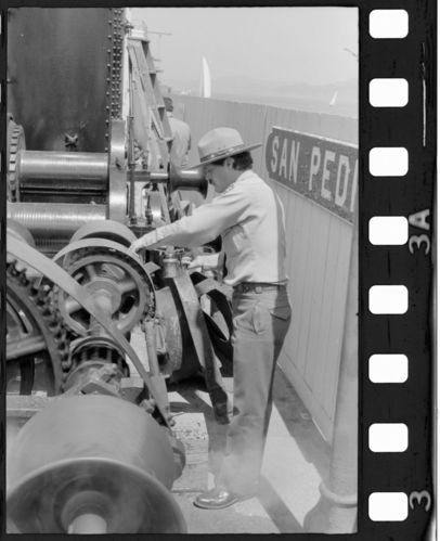 Donkey Boiler Demonstration on Hyde Street Pier, circa 1979
