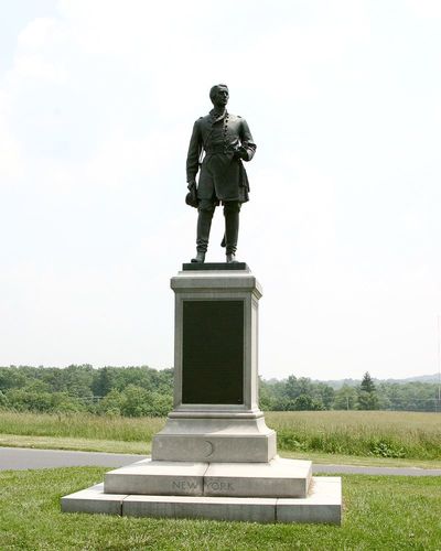 Brigadier General Francis Barlow Statue