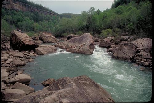 Views of Obed Wild and Scenic River, Tennessee