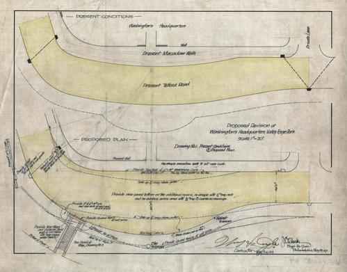 Proposed Revision at Washington's Headquarters, Valley Forge Park