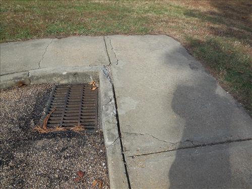 2015 CA of Parking Lot at Cold Harbor Visitor Center in November 2014