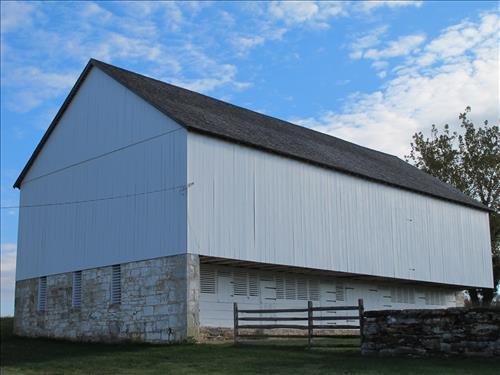 paint historic structures at Antietam NB Sharpsburg MD