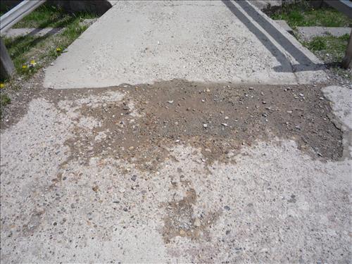 BADL Replace Deteriorated Concrete Walkways with New ADA Compliant Walkways