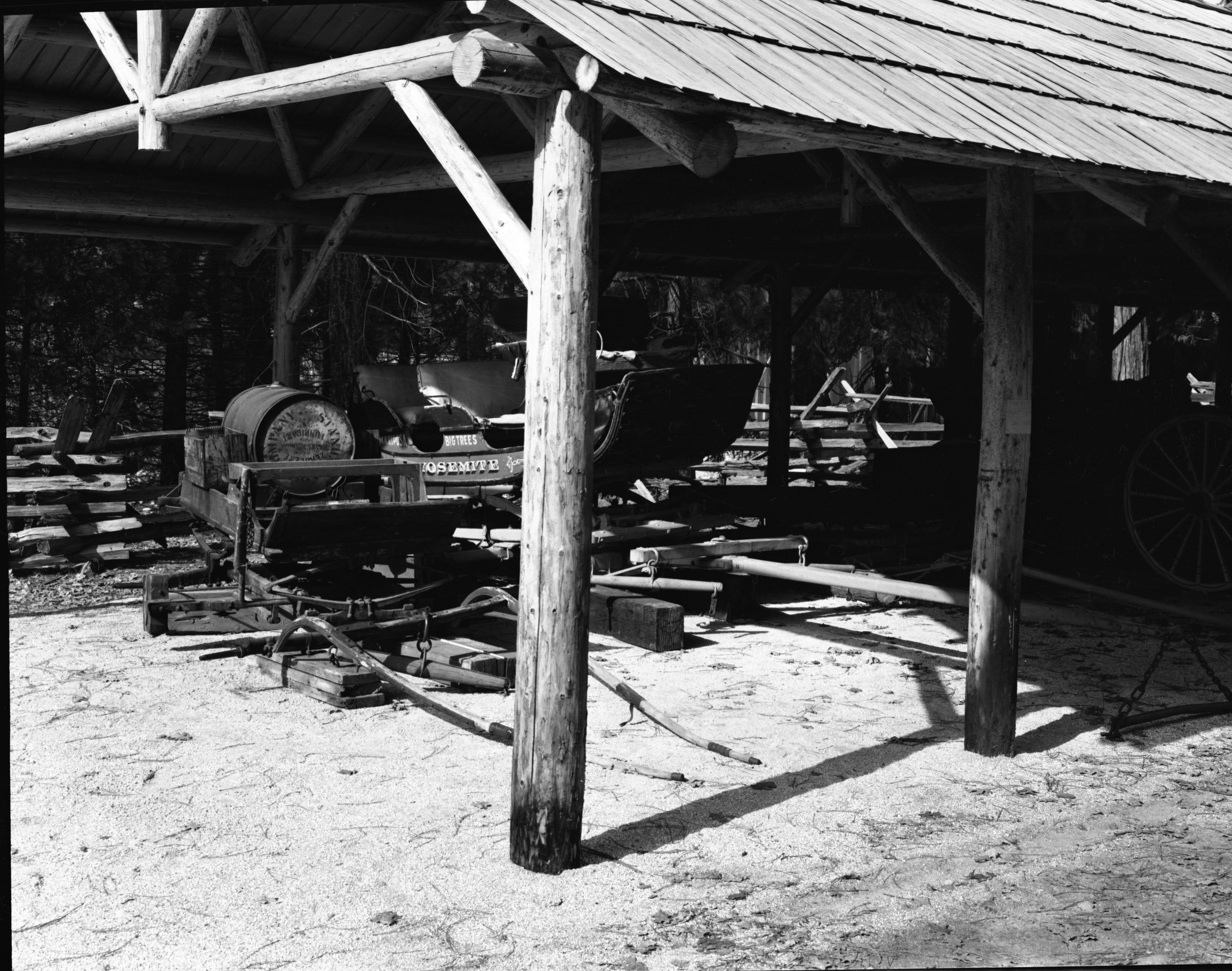 Mosquito Wagon during rehabilitation.
