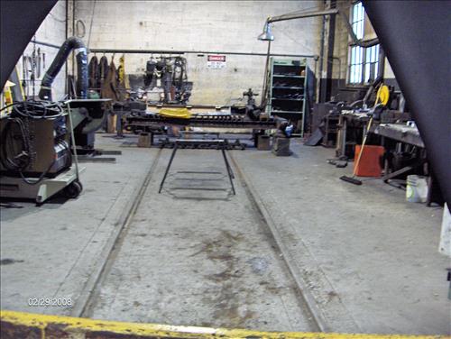 Renovation of Locomotive Shop Welding Shop December 2008