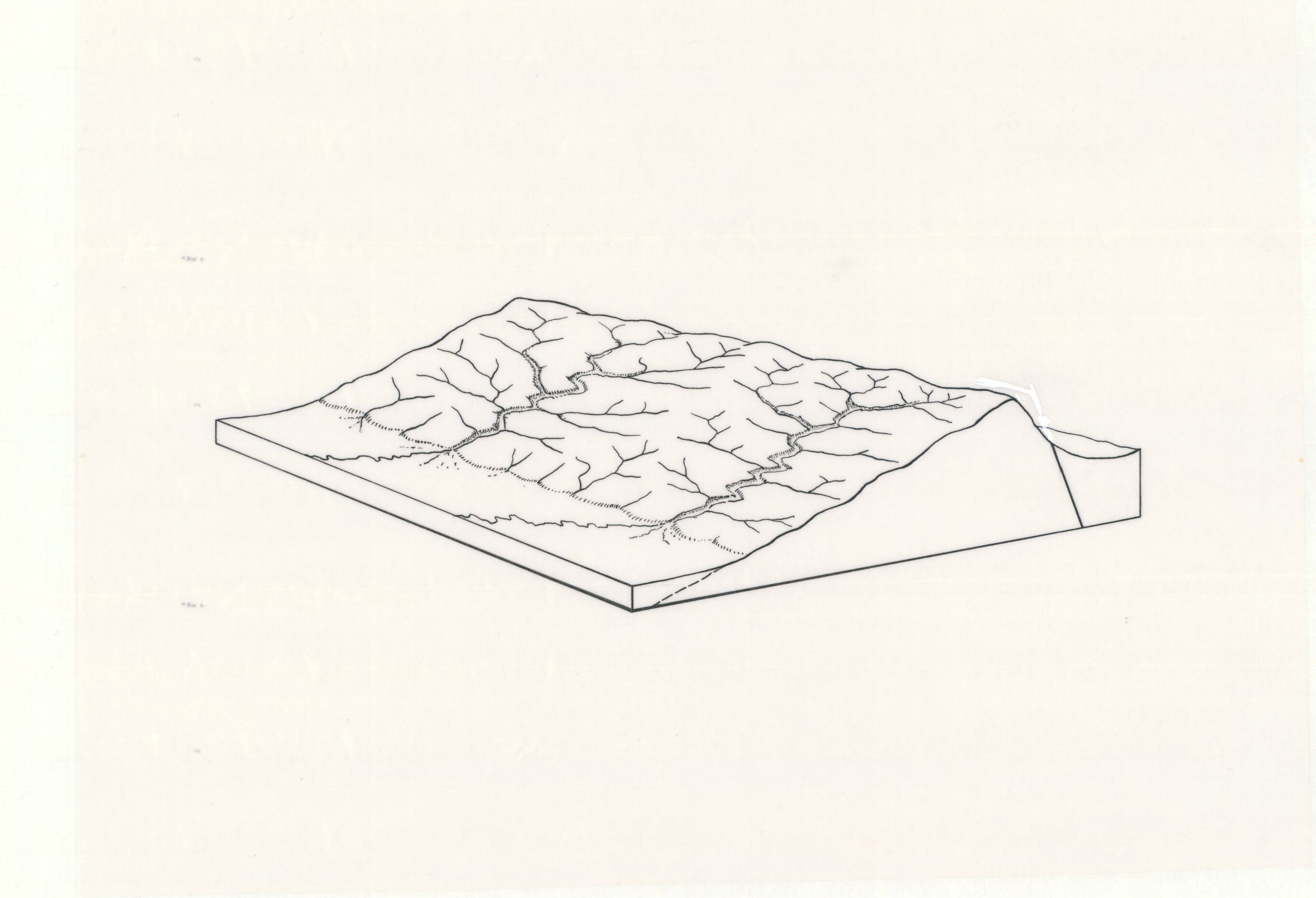 Drawing of Terrain Section