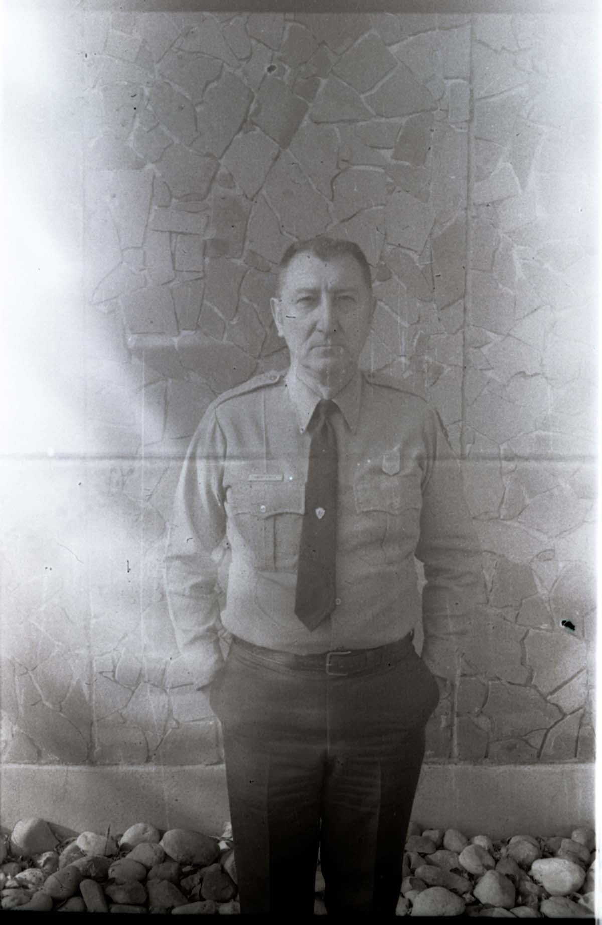 BW Photos of Interpretation Personnel. Superintendent Harold Grafe.