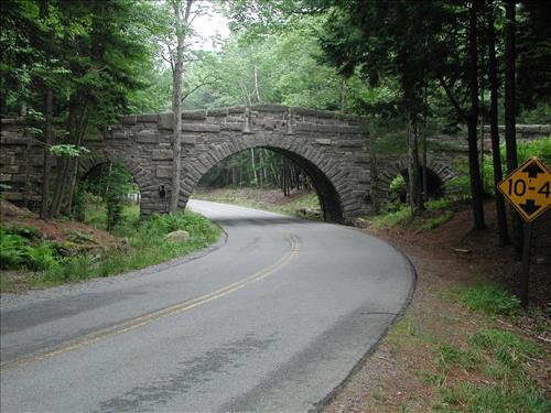 Carriage Road repairs at Acadia National Park