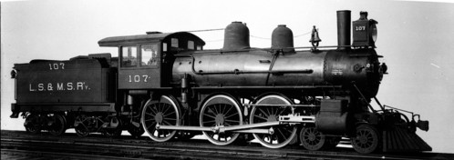 Lake Shore & Michigan Southern no. 0107 [4-6-0]