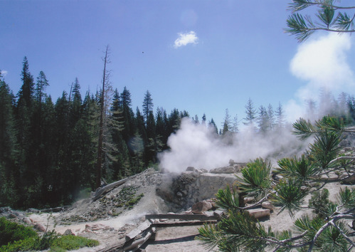 Steam Plumes at Devils Kitchen