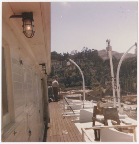 Various views of Wapama (built 1915; steam schooner) for condition survey and at different points during rennovation, circa 1987-1991