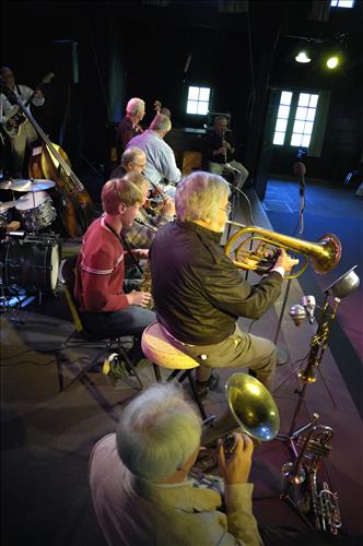 Musicians at the Peninsula Jazz Festival in Cuyahoga Valley National Park