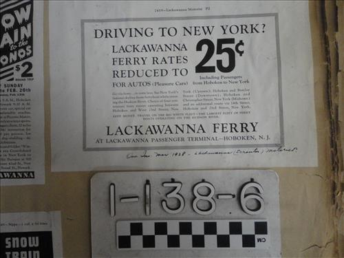 DL&W Advertising Ledger no. 1, Page no. 138