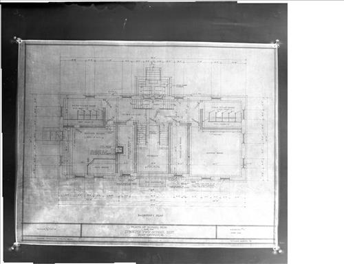 Group 3--Port Griffith, PA--Jenkins Township School District--Plans for school building [1916.01.xx]