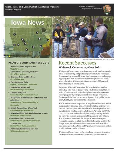 RTCA 2012 Iowa News