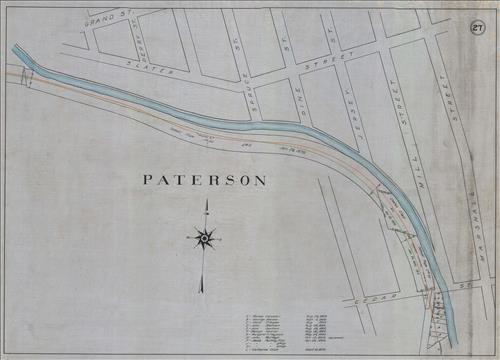 52425.LK--Property Map--Boonton Branch--Paterson to Lincoln Park, NJ [Group 1]
